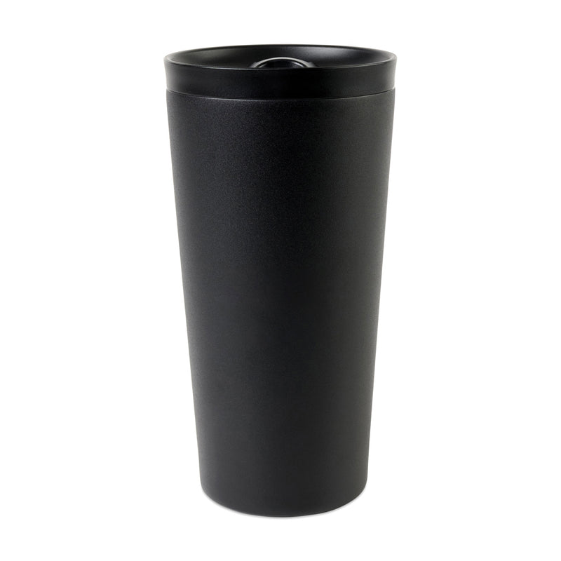 Load image into Gallery viewer, Aviana Rowan RCS recycled 500ml tumbler in stainless steel with a handle, eco-friendly drinkware for hot or cold beverages.