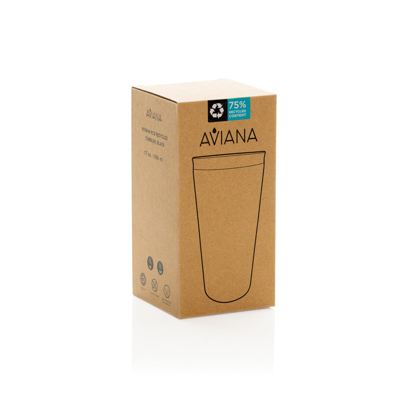 Load image into Gallery viewer, Aviana Rowan RCS recycled 500ml tumbler drinkware with a sleek design and reusable eco-friendly construction.