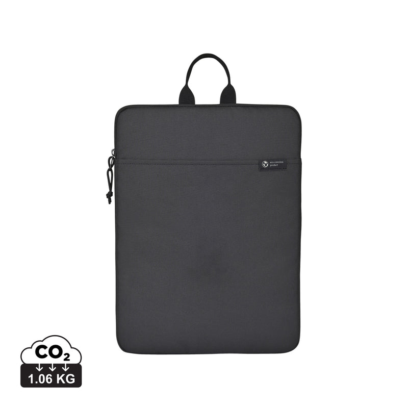 Load image into Gallery viewer, Renew AWARE™ rPET 16-inch laptop sleeve by XD Collection, featuring eco-friendly fabric and padded interior for protection.