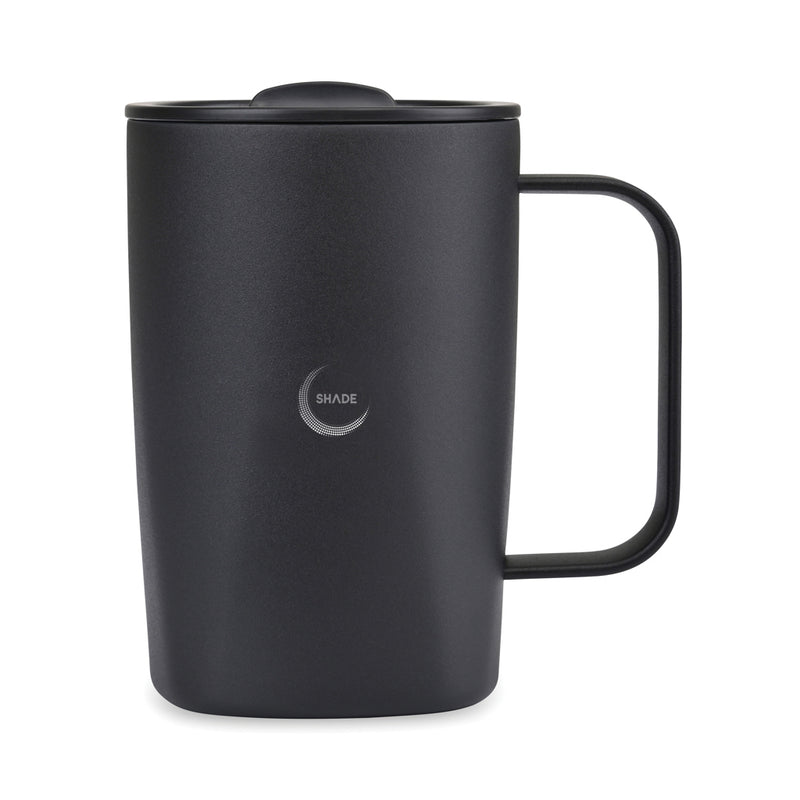 Load image into Gallery viewer, Aviana™ Rowan RCS recycled 450ml ceramic mug, eco-friendly drinkware with a white finish and ergonomic handle.