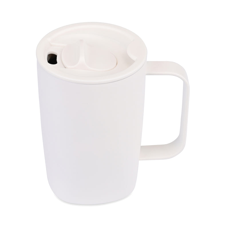 Load image into Gallery viewer, Aviana Rowan RCS recycled mug, 450ml, made of eco-friendly materials, with a sleek design and ergonomic handle.