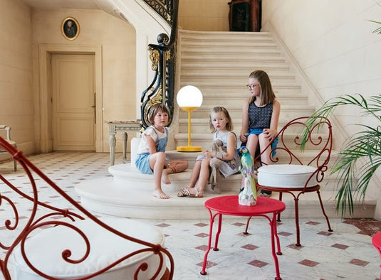 1900 Low Table  Ø  45 cm - Custom Wood Designs