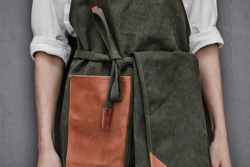 Load image into Gallery viewer, Asado Apron - Custom Wood Designs