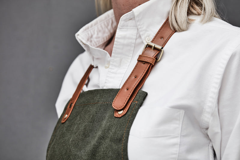 Load image into Gallery viewer, Asado Apron - Custom Wood Designs
