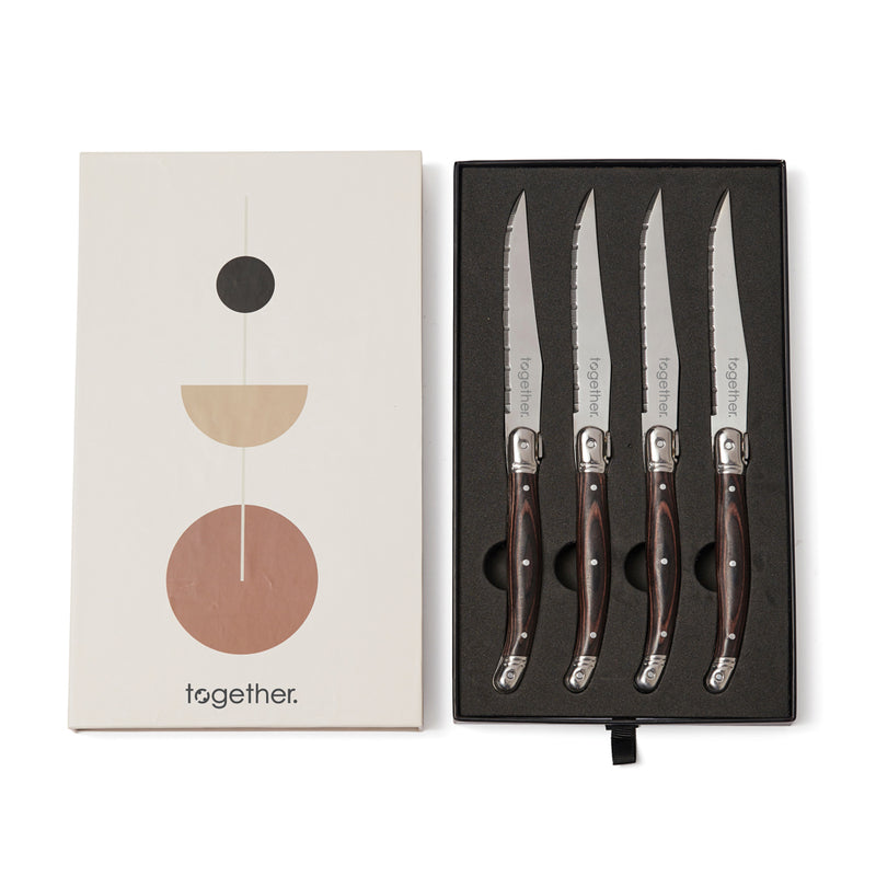 Load image into Gallery viewer, VINGA Gigaro meat knives - Custom Wood Designs