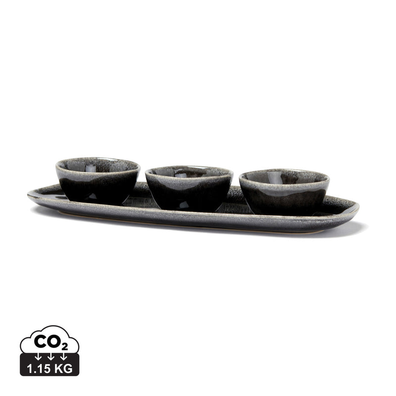 Load image into Gallery viewer, Nomimono serving set - Custom Wood Designs