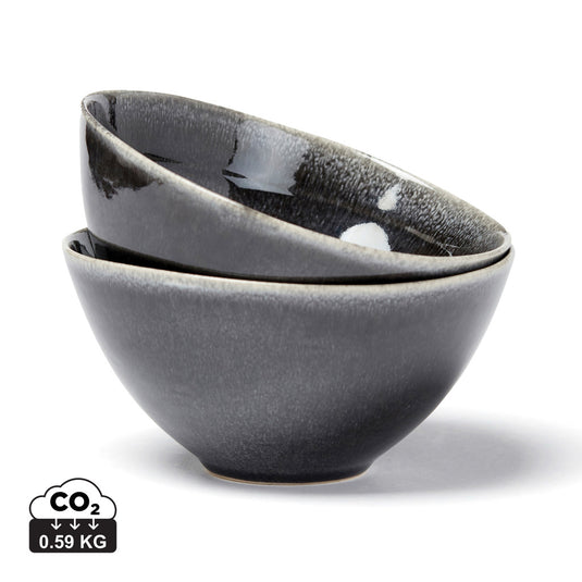 Nomimono bowl 15,5 cm, 2 pcs set - Custom Wood Designs
