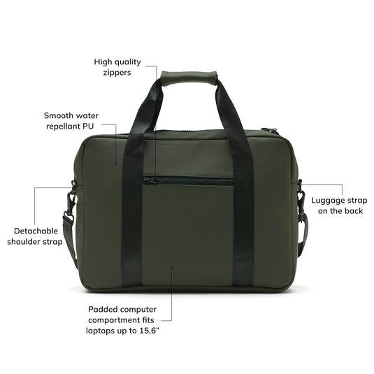 Baltimor Computer Bag - Custom Wood Designs