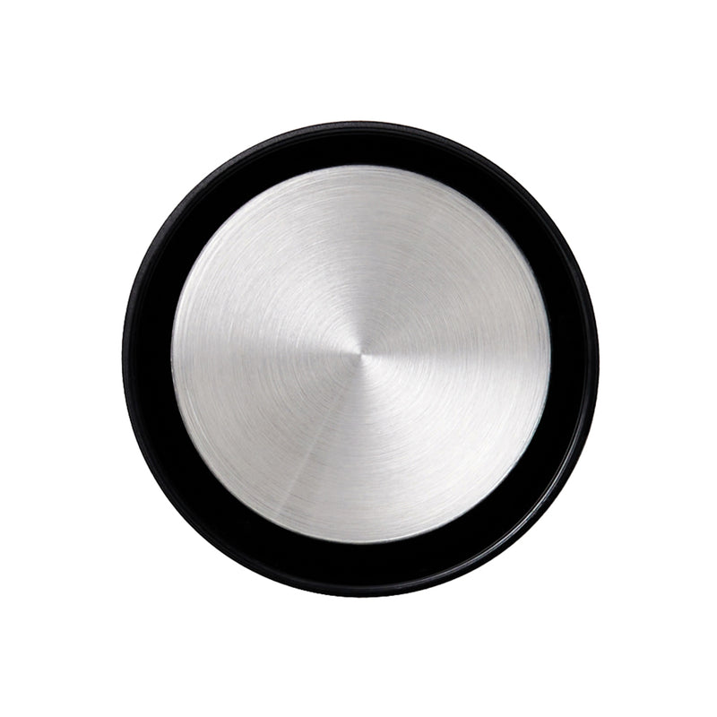 Load image into Gallery viewer, Vinga Otis thermo to-go mug, stainless steel drinkware with black lid, designed for hot and cold beverages on the go.