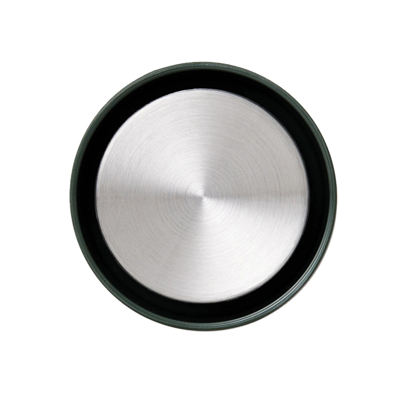 Load image into Gallery viewer, Vinga Otis thermo to-go mug in sleek stainless steel, designed for hot and cold beverages with a secure lid and ergonomic grip.