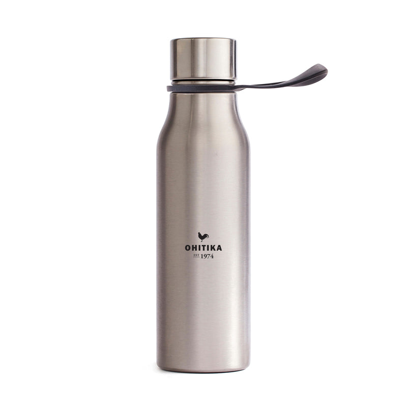 Load image into Gallery viewer, Lean water bottle steel - Custom Wood Designs