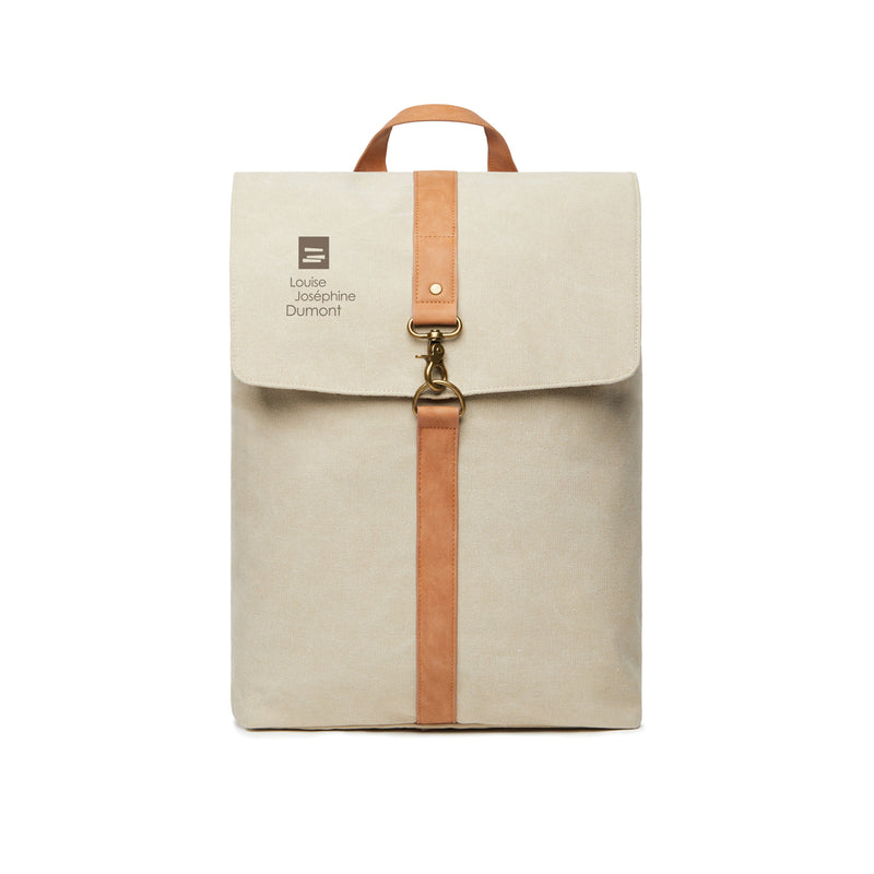 Load image into Gallery viewer, Vinga Bosle backpack made from GRS recycled canvas, stylish and eco-friendly bags & travel accessory with durable design.