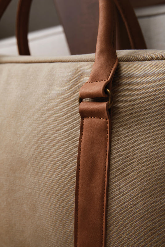 Bosle RCS recycled canvas computer bag - Custom Wood Designs