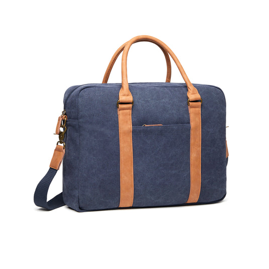 Bosle RCS recycled canvas computer bag - Custom Wood Designs