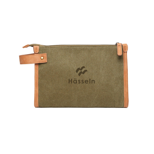 Bosle GRS recycled canvas toiletry bag - Custom Wood Designs