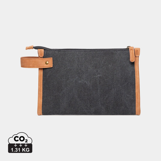 Bosle GRS recycled canvas toiletry bag - Custom Wood Designs