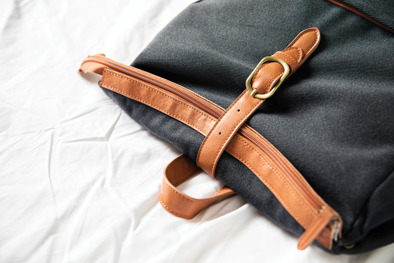 Load image into Gallery viewer, Sloan rucksack RCS recycled polyester - Custom Wood Designs