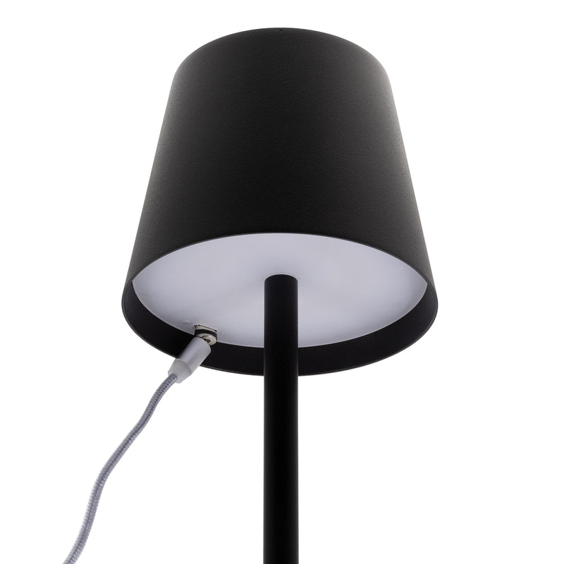 Load image into Gallery viewer, Securit® FELINE Table Lamp - Black (Pack of 6) - Custom Wood Designs