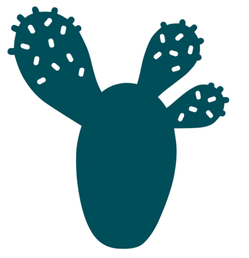 Load image into Gallery viewer, BOUQUET SAUVAGE Cactus 25.5 x 24 cm non slip pad
