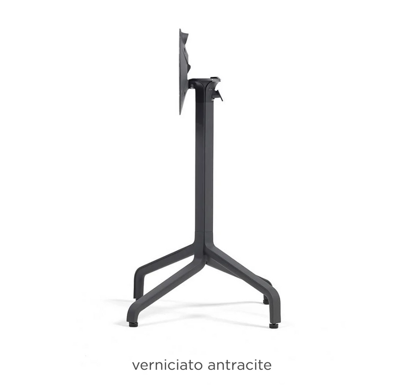 Load image into Gallery viewer, Antracite Nardi Base Frasca Mini Folding Table base for outdoor use, featuring a sturdy, compact design suitable for Nardi tables.
