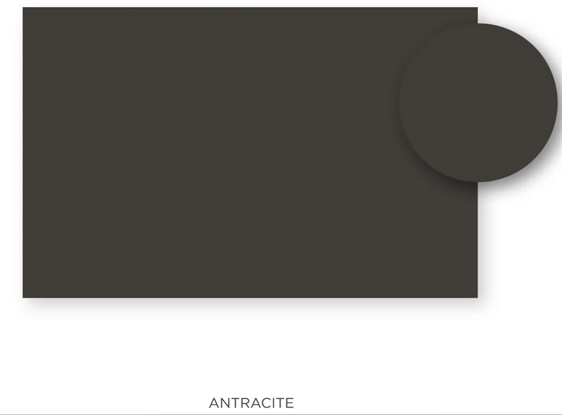 Load image into Gallery viewer, Antracite laminate Nardi outdoor table top measuring 110x70cm, suitable for garden or patio furniture.