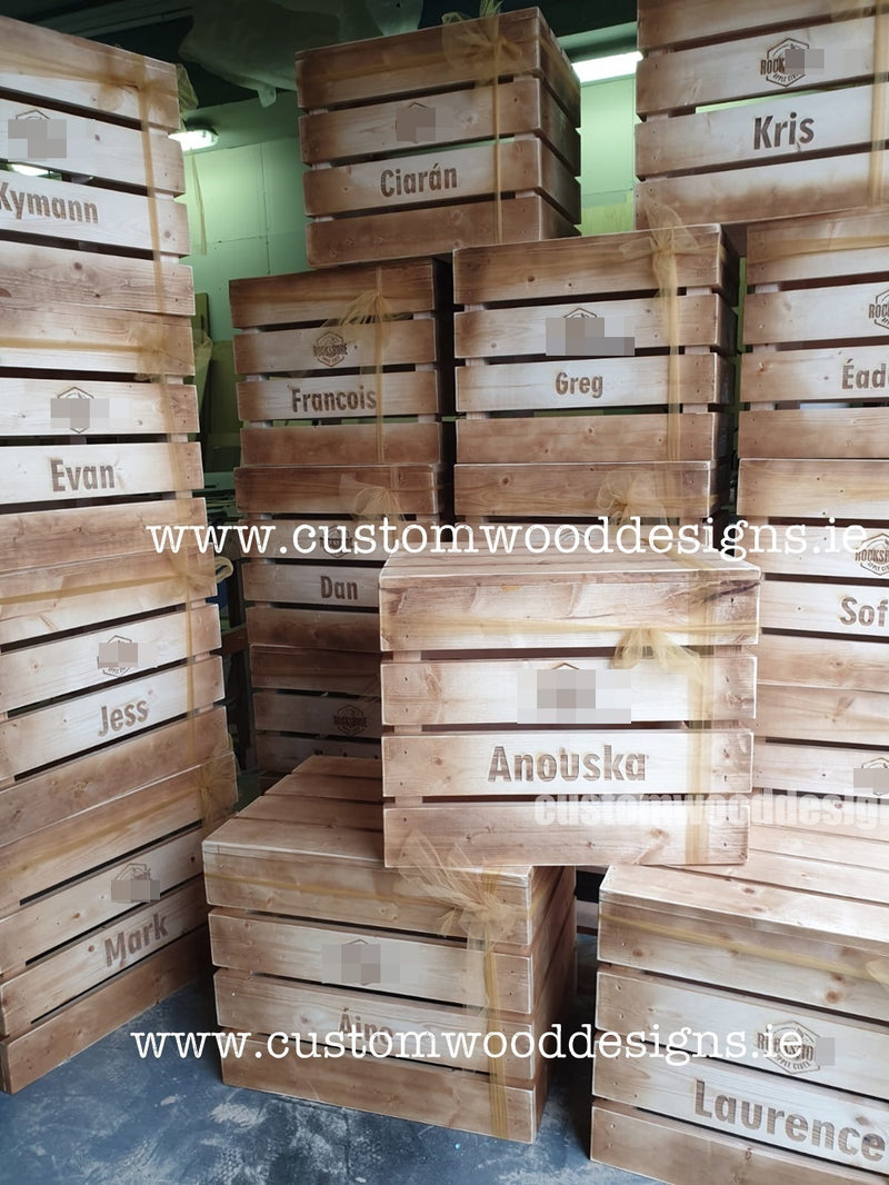 Load image into Gallery viewer, Custom Made retal crates Custom Wood Designs BA325D_1