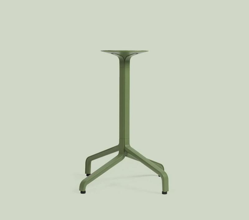 Load image into Gallery viewer, Nardi Base Frasca Mini Fix outdoor table base for patio furniture, made of sturdy metal with a circular foot for stability.