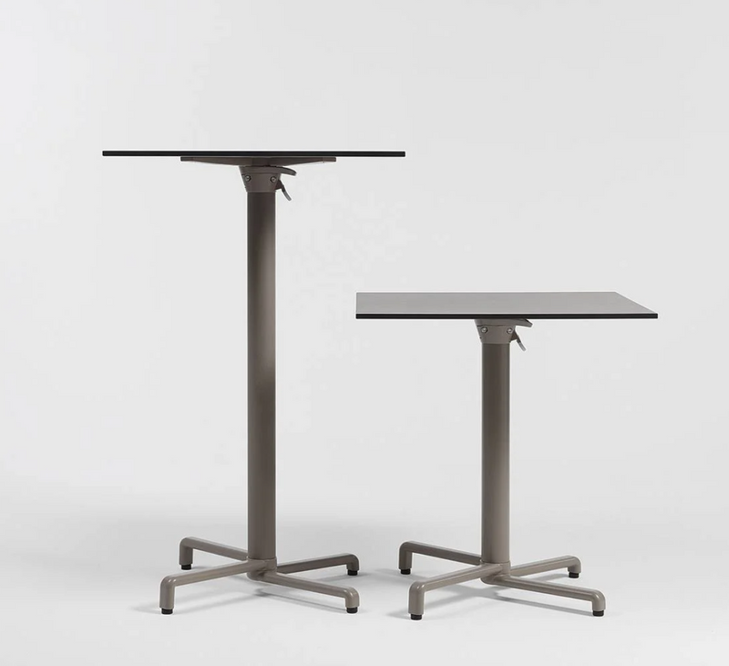 Load image into Gallery viewer, Nardi Base Scudo foldable table leg for Nardi hotel furniture, showing a sturdy leg with a sleek design