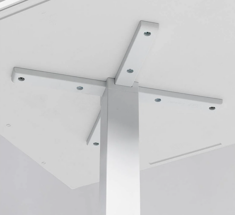 Load image into Gallery viewer, Nardi Base Fiore high table leg for outdoor restaurant set, sturdy metal construction with a sleek design for supporting high tables.