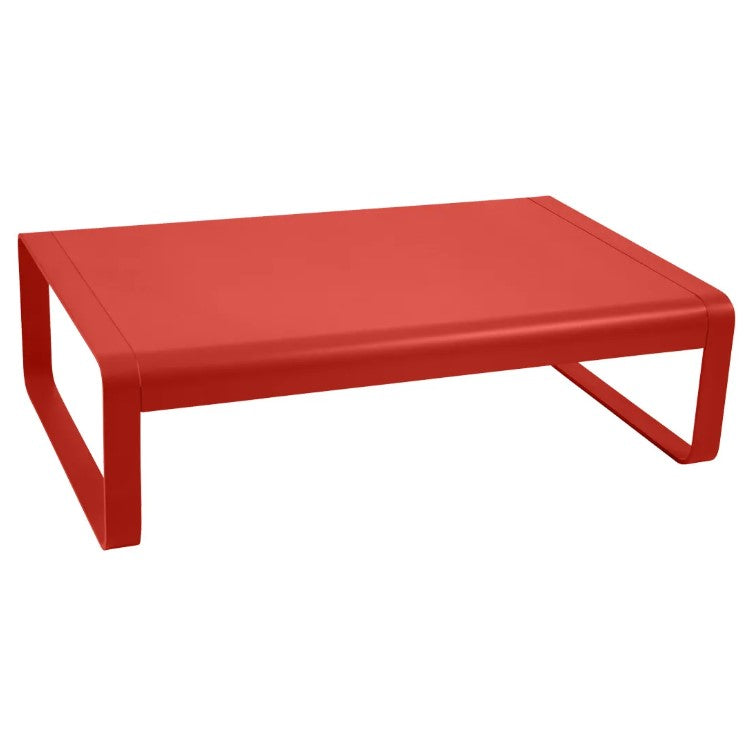 Load image into Gallery viewer, Fermob Bellevie low aluminum lounge table, 103x75 cm, outdoor garden furniture with a sleek, modern design.