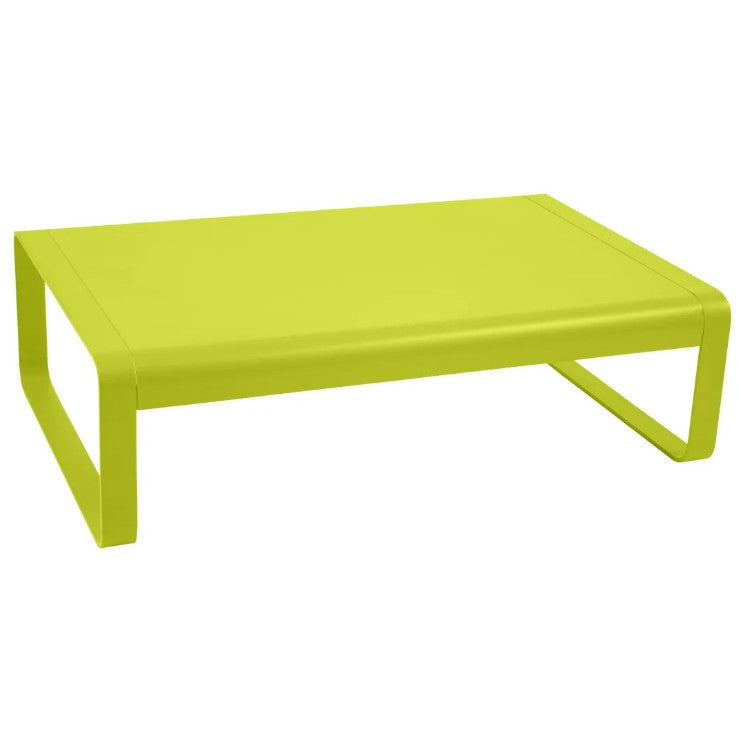 Load image into Gallery viewer, Fermob Bellevie low aluminum lounge table, 103x75 cm, outdoor garden furniture for restaurant and hotel settings.