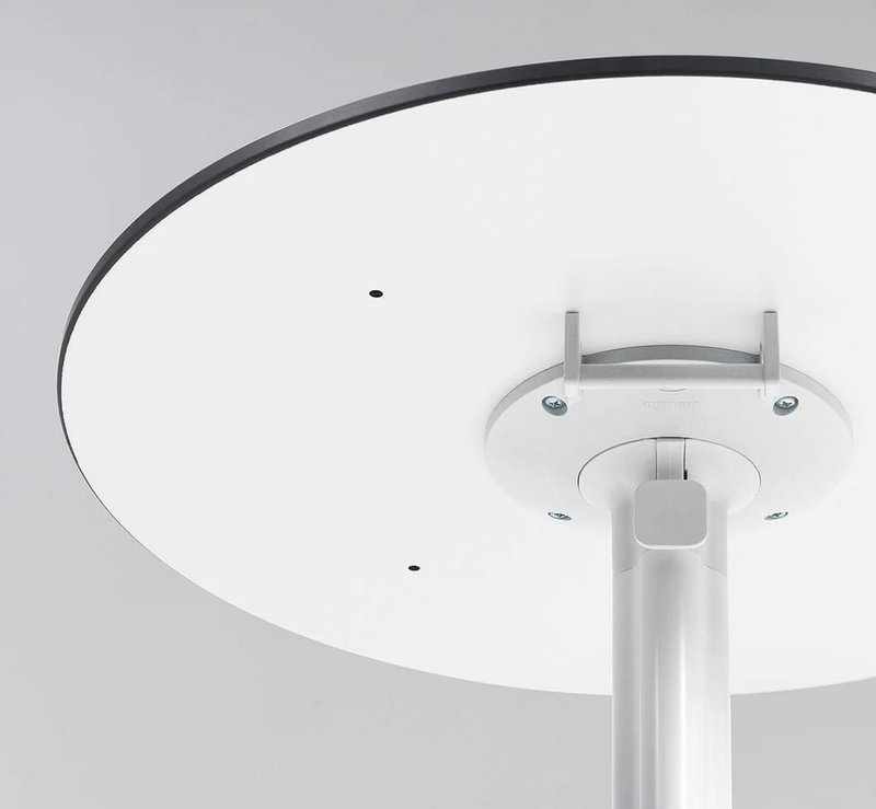 Load image into Gallery viewer, Nardi Bianco Base Flute folding table leg for restaurants and hotels, designed for seaside tables in Ireland.