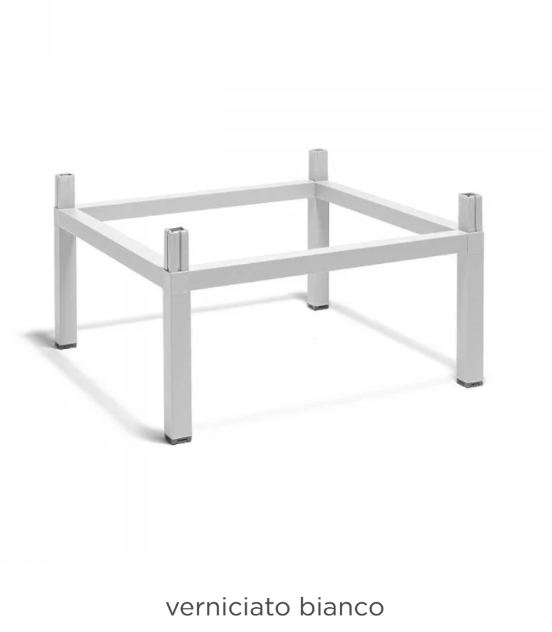 Load image into Gallery viewer, Nardi Cube 80 Height Extension Kit in white, designed as an accessory for cube furniture with a sleek, modern look.