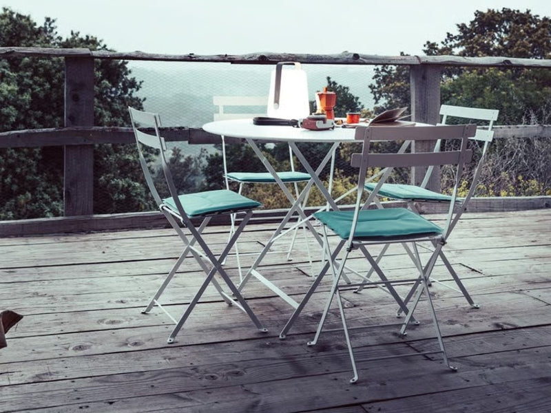 Load image into Gallery viewer, Fermob Bistro metal folding chair for outdoor dining, featuring a sleek design and durable metal construction.