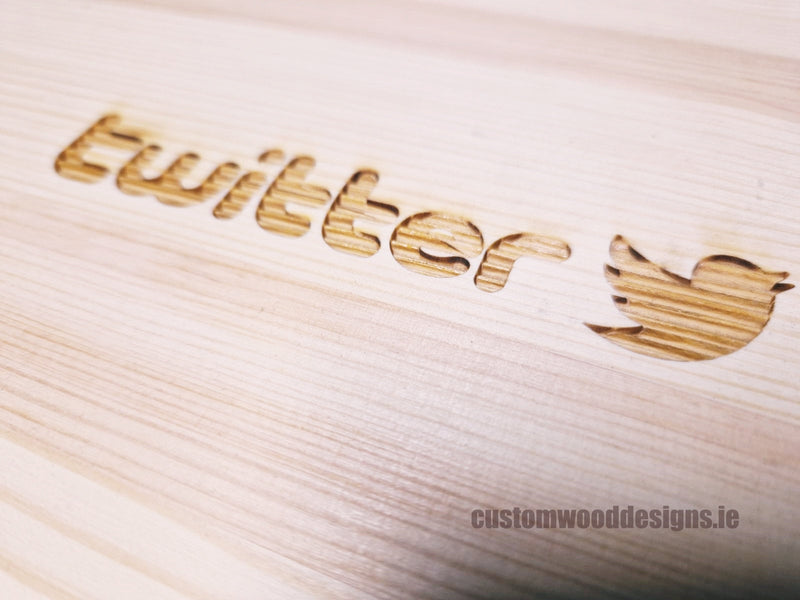 Load image into Gallery viewer, Pine Box MPB3 Custom Wood Designs __label: Upload Logo CUF554_1_196883c1-a7ec-473e-98de-bcdfe1efe995