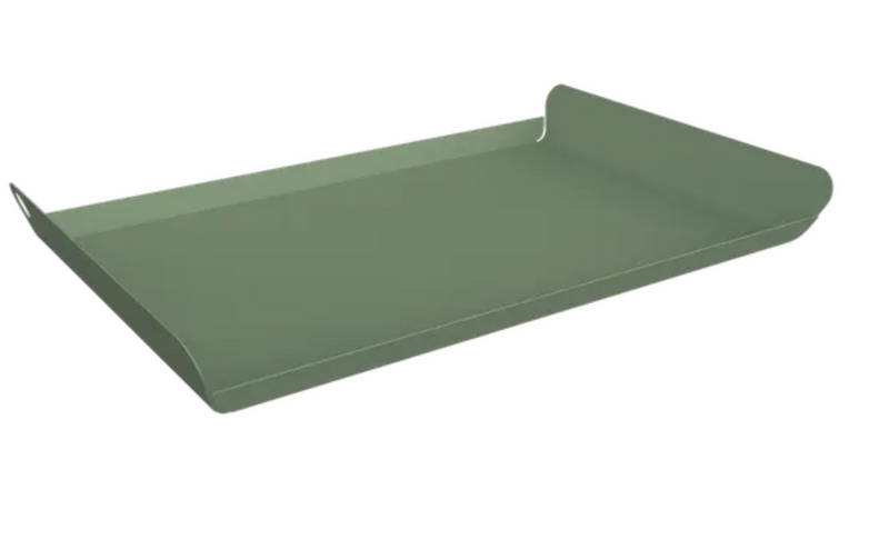 Load image into Gallery viewer, Fermob metal ALTO tray measuring 36x23 cm with a cactus design, ideal for outdoor furniture accessories.