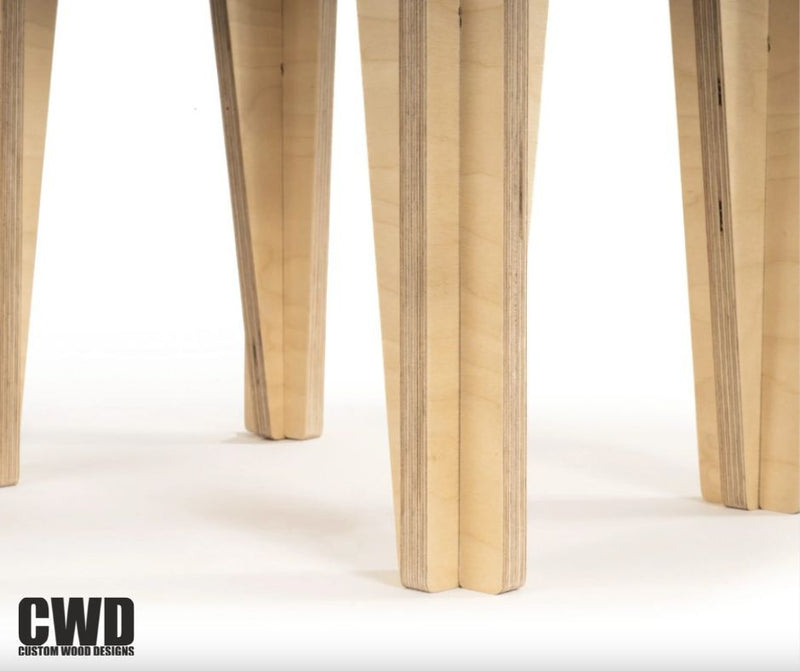 Load image into Gallery viewer, CARRY-ON – Wooden Stool - Custom Wood Designs