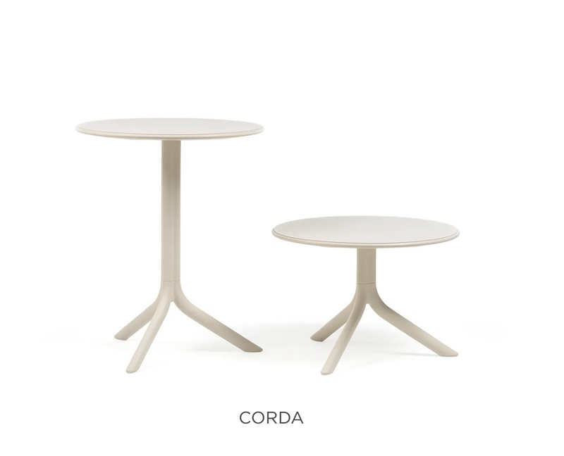 Load image into Gallery viewer, Nardi Corda Spritz outdoor table with a woven design, suitable for patio and garden seating areas.