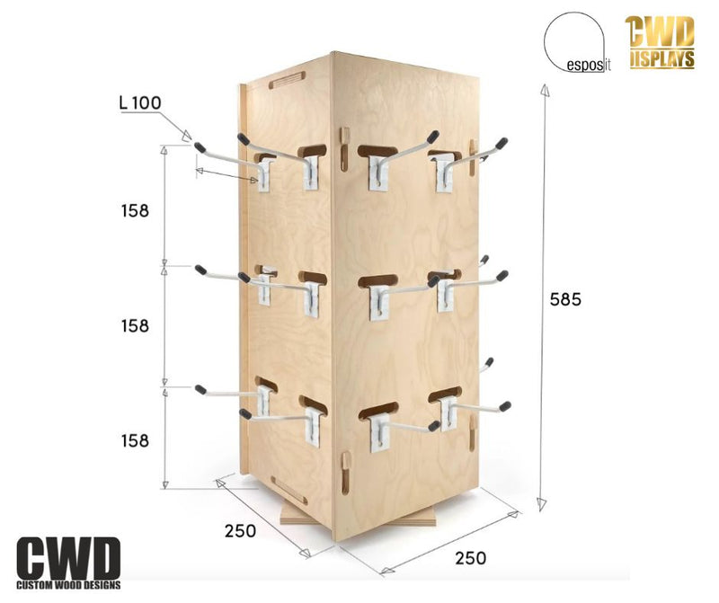 Load image into Gallery viewer, Girevole Banco - Custom Wood Designs