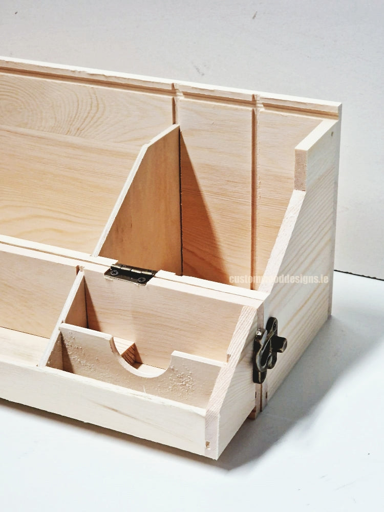 Load image into Gallery viewer, Bottle Box / Desk Topper x25 Custom Wood Designs Bottle Box Bottle Boxes Gift Boxes Single bottle box CustomWoodDesignsIreland56bc4892-d64e-4b2c-aaa4-442660ca70b6