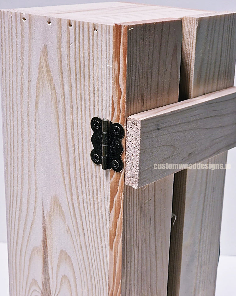 Load image into Gallery viewer, Rustic Bottle Box - Natural Single x 25 Corporate Gift Box with Wood Wool Custom Wood Designs __label: Multibuy gift gift box single box wine box wood wool CustomWoodDesignsIreland62204581-ace5-4862-87fc-056c18d57947_b50a85ab-244e-4953-b1d8-e5a092387174