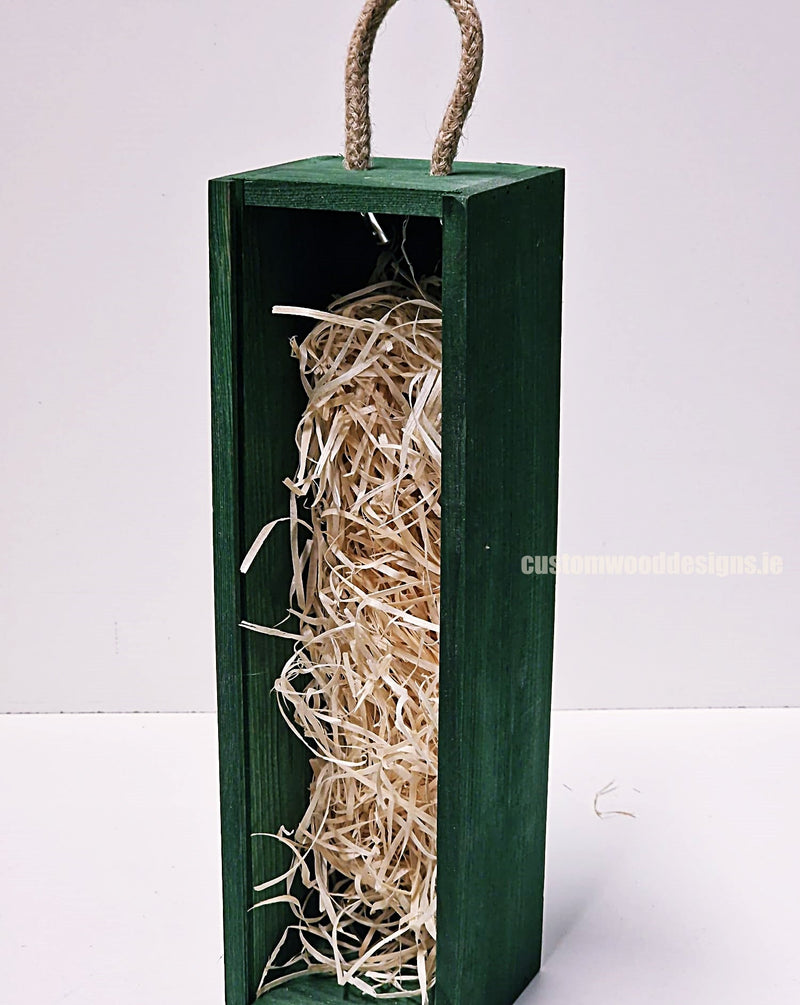 Load image into Gallery viewer, Sliding Lid Bottle Box - Single Green x25 Custom Wood Designs __label: Multibuy Bottle Box Bottle Boxes gift box Gift Boxes Single bottle box wooden Box CustomWoodDesignsIrelandCorporategiftboxesBottleBoxesGiftingboxesforbottleslaserengravedbottleboxespersonalisedbottleboxesCorporateboxesrust_3_c16336d7-7d57-49d3-91fc-b8584308847f
