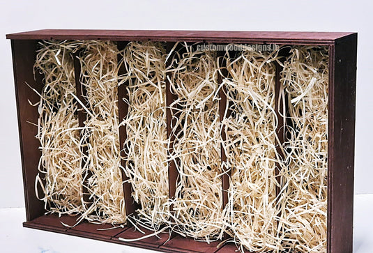 Sliding Lid 6 Bottle Box - Burgundy x 25 Corporate Gift Box with Wood Wool Custom Wood Designs box corporate gift hamper triple wine box wood wool CustomWoodDesignsIrelandCorporategiftboxesBottleBoxesGiftingboxesforbottleslaserengravedbottleboxespersonalisedbottleboxesCorporateboxesrusticboxwinebo_10_761075ae-e6cd-48e8-bc83-c3c3