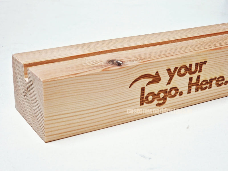 Load image into Gallery viewer, Double Sided Info Display - A5 Natural x10 Custom Wood Designs CustomWoodDesignsIrelandDoublesidedA4sizePointofsaleInformationholderA4clipboardandblocksetInformationDisplayretailhospitalitycorporateCWD_4