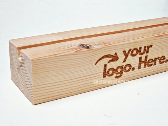 Double Sided Info Display - A5 Natural x10 Custom Wood Designs CustomWoodDesignsIrelandDoublesidedA4sizePointofsaleInformationholderA4clipboardandblocksetInformationDisplayretailhospitalitycorporateCWD_4