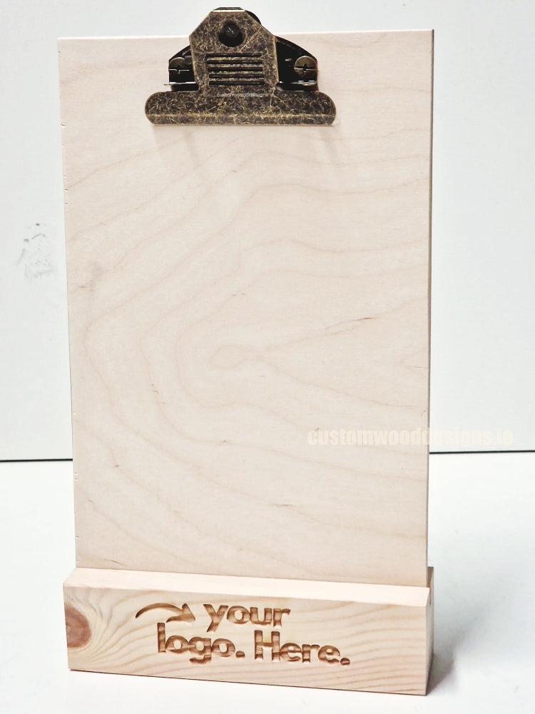 Load image into Gallery viewer, Clipboard Block Set - A5 Natural x10 Custom Wood Designs CustomWoodDesignsIrelandDoublesidedA4sizePointofsaleInformationholderA4clipboardandblocksetInformationDisplayretailhospitalitycorporateCWD_9_feae7bdd-306d-48e7-84bf-3cfba0c0e517