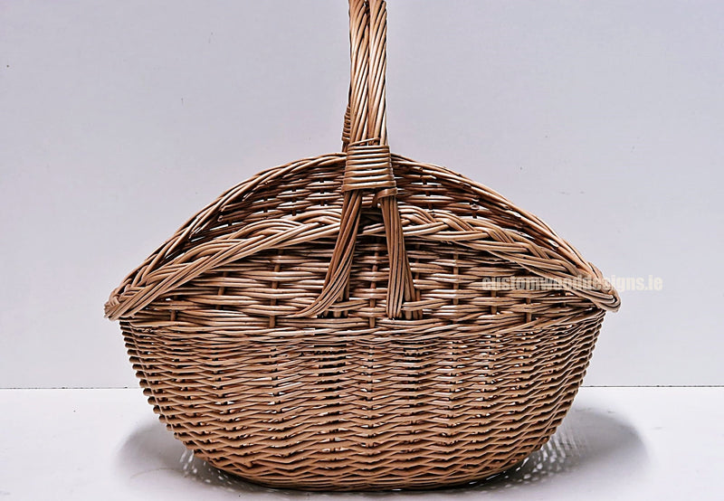 Load image into Gallery viewer, 10 x Shopper Basket 3.3- 38hx43x28 Custom Wood Designs __label: Multibuy CustomWoodDesignsIrelandIrishsuppliuerofWickerbasketsnaturalwickerbasketsPolywickebasketscorporategiftingbasketsretaildisplaybasketsdisplaybasketsgifting_9_83300e4a-acd2-4075-b7cd-f14
