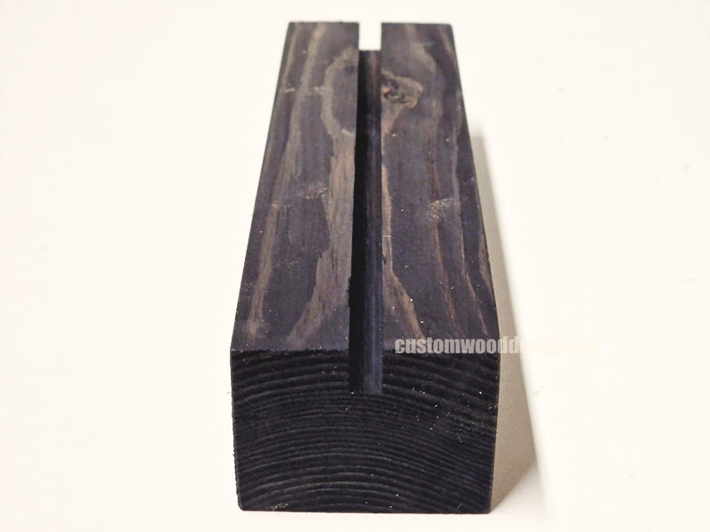 Load image into Gallery viewer, A5 Black Pine Display Block – Black (Pack of 10) - Custom Wood Designs