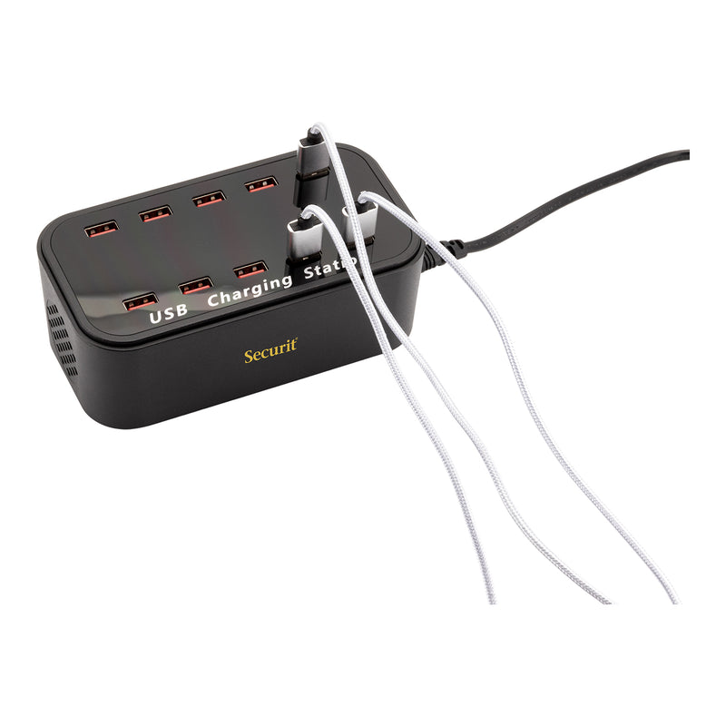 Load image into Gallery viewer, Securit® Multicharger for 10 Lamps - Custom Wood Designs