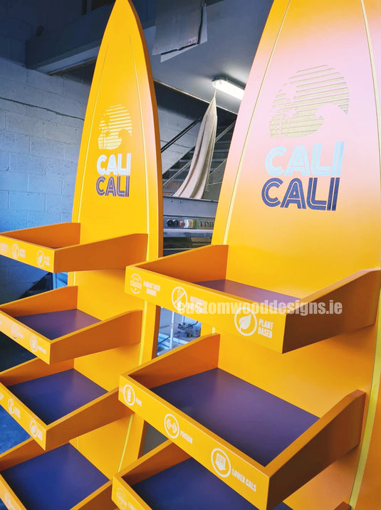 Custom Wood Designs Cali Cali point of sale manufacturer permanent floor display manufacturer ideas irish point of sale
